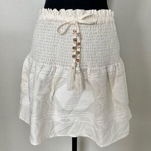 NWT Zara Linen Blend Short Skirt